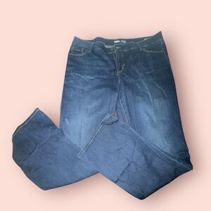 Old Navy Dark Blue Women's Straight Leg Jeans